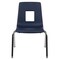 Flash Furniture Advantage Navy Student Stack School Chair, 16", PK4 ADV-SSC-16NAVY-4 - alternate 5